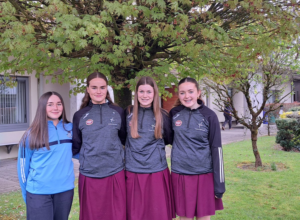 Izzy Hayden @St_Finians Newcastle, Aoife Treacy, Kate Gardiner and Rebecca Lynch @CelbridgeGAA will compete for their respective counties @DubGAAOfficial and @KildareGAA in this weekend's Leinster U16 ladies gealic football final @LadiesFootball #thelilywhites 🏳️ #upthedubs