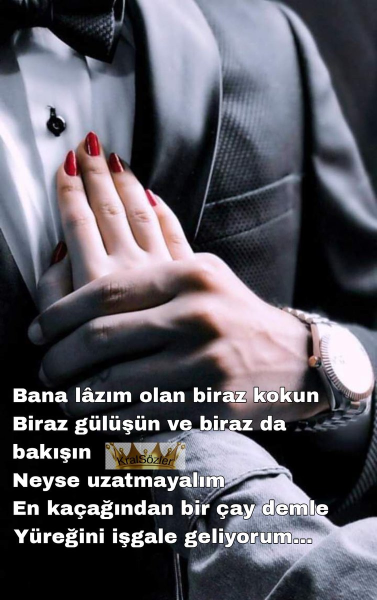 🖤🥀 Bana lâzım olan biraz kokun Biraz gülüşün ve biraz da bakışın Neyse uzatmayalım En kaçağından bir çay demle Yüreğini işgale geliyorum.... #İyiakşamlar Güzel insanlar #Evarbaş #KralSözler 🖤🥀