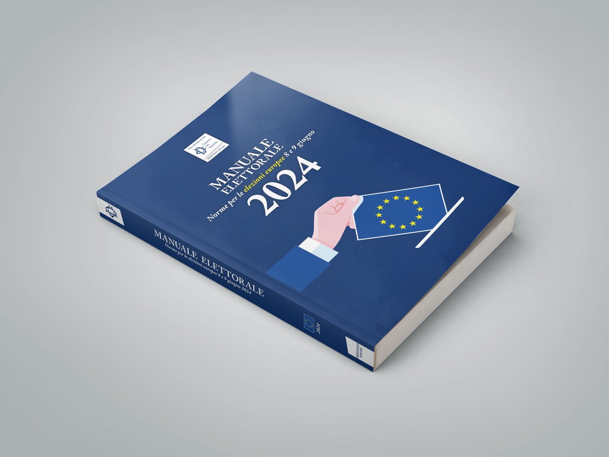È online il Manuale elettorale per le #ElezioniEuropee dell'8 e 9 giugno, a cura del Servizio Studi. Il volume raccoglie e spiega la normativa per l’elezione dei membri del Parlamento europeo spettanti all’Italia. Scarica: bit.ly/ManualeEuropee… #ParlamentoEuropeo