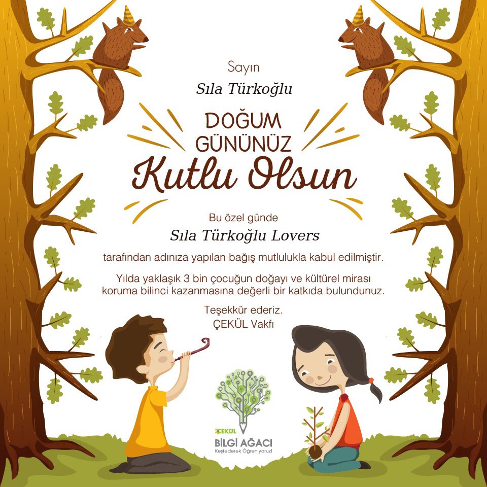 𝑺ı𝒍𝒂 𝑻ü𝒓𝒌𝒐ğ𝒍𝒖 𝑳𝒐𝒗𝒆𝒓𝒔 (@silaloverss) on Twitter photo 5 🎁 | Doğa, kültür ve insan arasındaki uyumu savunmak arzusuyla; ÇEKÜL Vakfı’e bağışta bulunduk. Amacımız, Türkiye'deki doğal ve kültürel mirasın daha iyi korunması ve muhafaza edilmesi için çocuklarda koruma bilincini artırmaktır
<a href="/cekulvakfi/">ÇEKÜL Vakfı</a> <a href="/cekulegitim/">ÇEKÜL Bilgi Agaci</a>
#SılaTürkoğlu 5 🎁 | Doğa, kültür ve insan arasındaki uyumu savunmak arzusuyla; ÇEKÜL Vakfı’e bağışta bulunduk. Amacımız, Türkiye'deki doğal ve kültürel mirasın daha iyi korunması ve muhafaza edilmesi için çocuklarda koruma bilincini artırmaktır
<a href="/cekulvakfi/">ÇEKÜL Vakfı</a> <a href="/cekulegitim/">ÇEKÜL Bilgi Agaci</a>
#SılaTürkoğlu