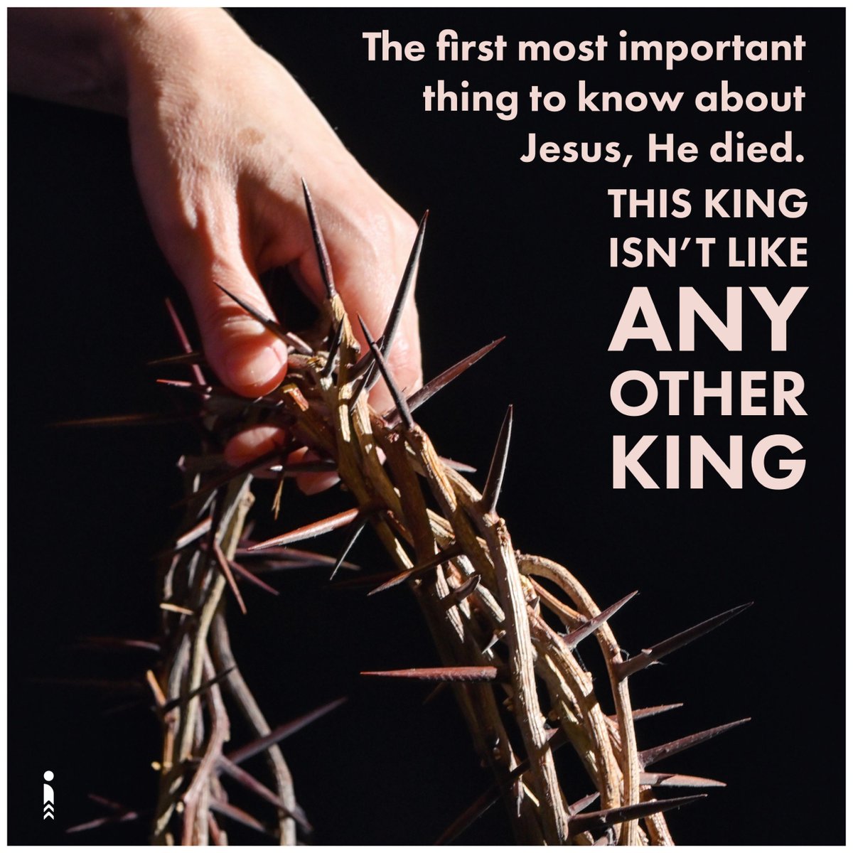 CoreyLandreth's tweet photo. Paul said there are some important pieces of info to know about Jesus and the first one is, He died.  This King isn’t like any other King, He didn’t just conquer His enemies He conquered THE enemy, death. https://t.co/lCtljbnLNa