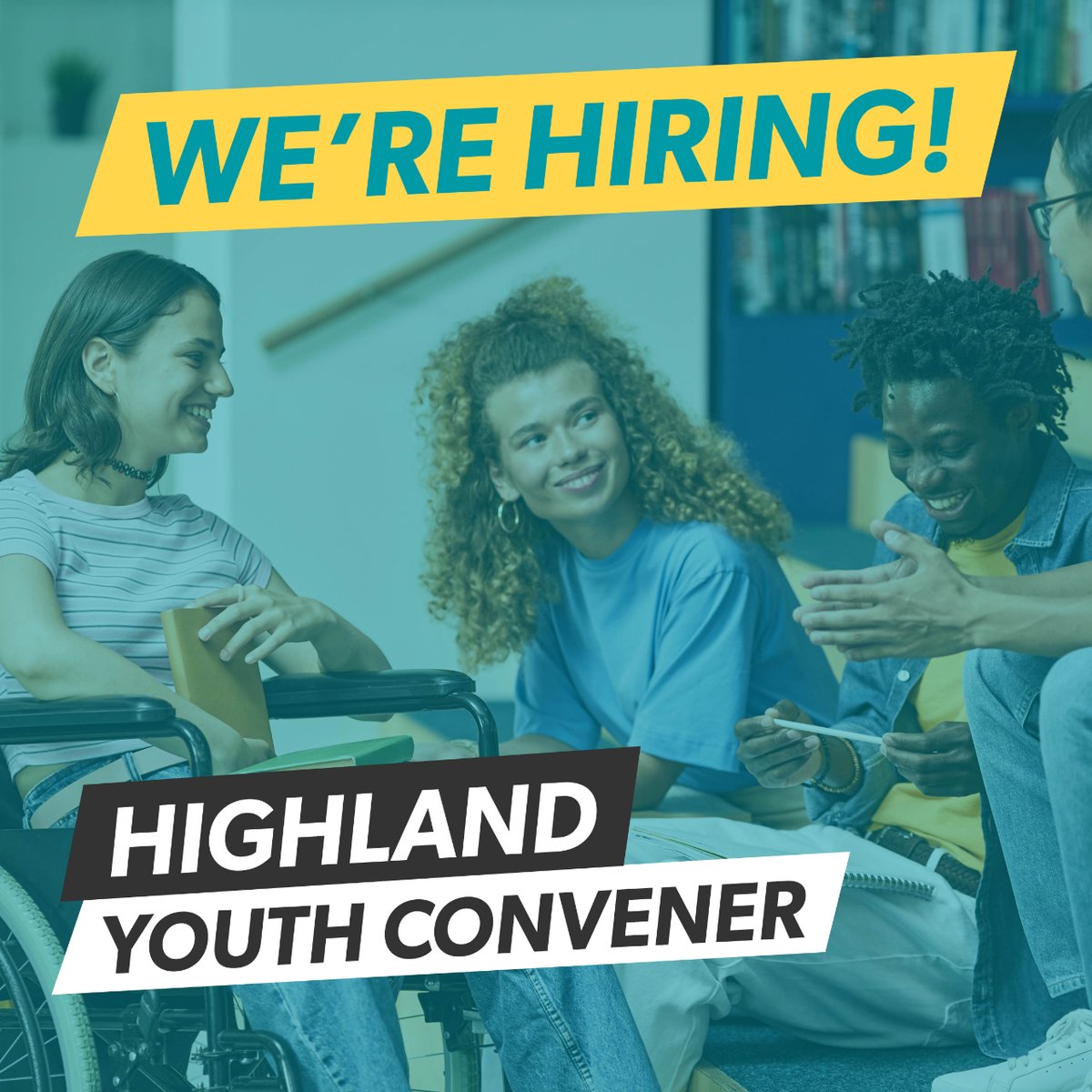 We're hiring ✨ 🔍 We are looking for the next Highland Youth Convener To find out more about the role and to apply, click the link below! hlh.scot/3Un6dZd #MakingLifeBetter