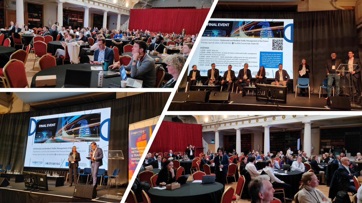 FRONTIER EU Project (@frontier_eu) on Twitter photo Full room at the FRONTIER and <a href="/orchestra2020/">Orchestra2020</a> Final Event at the #TRA2024!
🚗🚋🚌🚇🌿
<a href="/DIT4TRAM_H2020/">DIT4TraM Project</a> <a href="/TANGENT_H2020/">TANGENT Project</a> ACUMEN <a href="/DELPHI_EU/">DELPHI_EUproject</a> <a href="/SYNCHROMODE_EU/">SYNCHROMODE Project</a>
<a href="/cinea_eu/">CINEA 🇪🇺</a>
<a href="/TRA_Conference/">TRA Conference</a>
#FRONTIER_eu #MultimodalTrafficManagement Full room at the FRONTIER and <a href="/orchestra2020/">Orchestra2020</a> Final Event at the #TRA2024!
🚗🚋🚌🚇🌿
<a href="/DIT4TRAM_H2020/">DIT4TraM Project</a> <a href="/TANGENT_H2020/">TANGENT Project</a> ACUMEN <a href="/DELPHI_EU/">DELPHI_EUproject</a> <a href="/SYNCHROMODE_EU/">SYNCHROMODE Project</a>
<a href="/cinea_eu/">CINEA 🇪🇺</a>
<a href="/TRA_Conference/">TRA Conference</a>
#FRONTIER_eu #MultimodalTrafficManagement