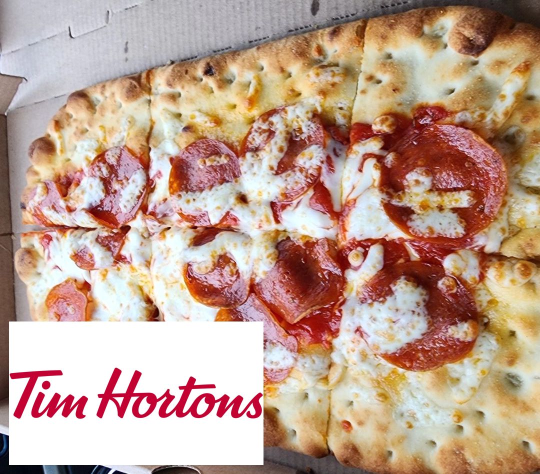 New Tim Hortons pizza made with 100% Canadian cardboard thebeaverton.com/2024/04/new-ti…
