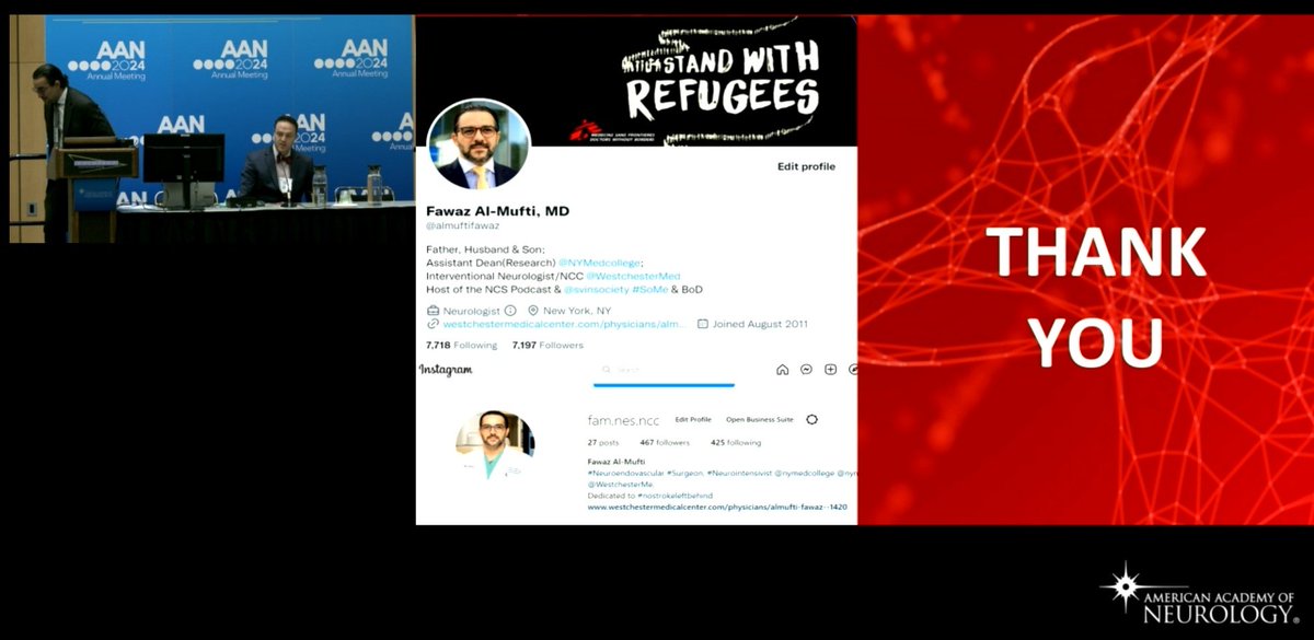 Excellent presentation by @almuftifawaz about endovascular treatment for 'Non-Strokeologists' like me. Great breakfast treat 😊