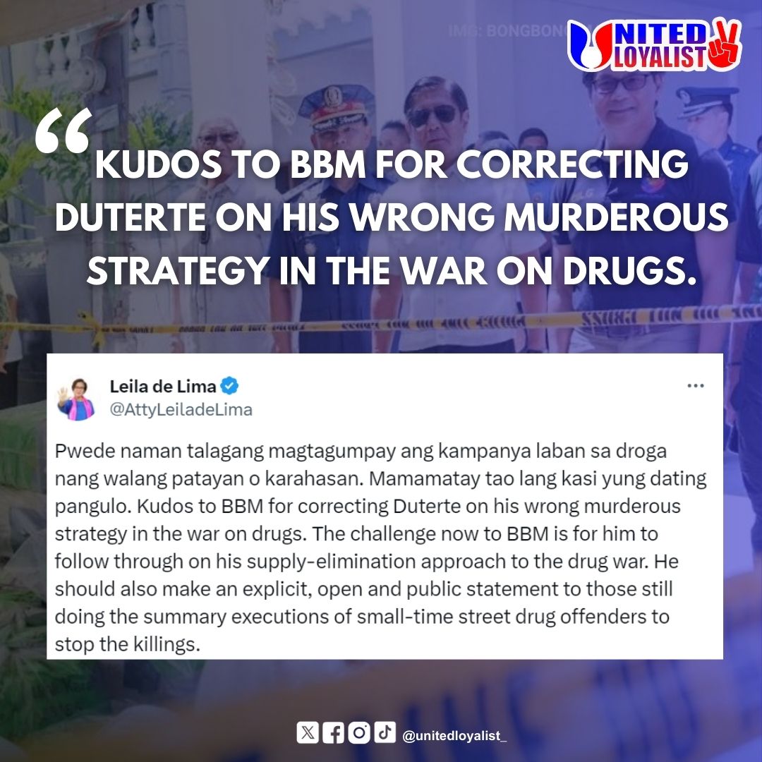 Tunay tayong mahal ng ating Presidente, may bisyo ka man o wala. Ang nais nya lang ay tama at patas na pagsasabatas 🇵🇭🤍

#UnitedLoyalist #PBBMGoodNews