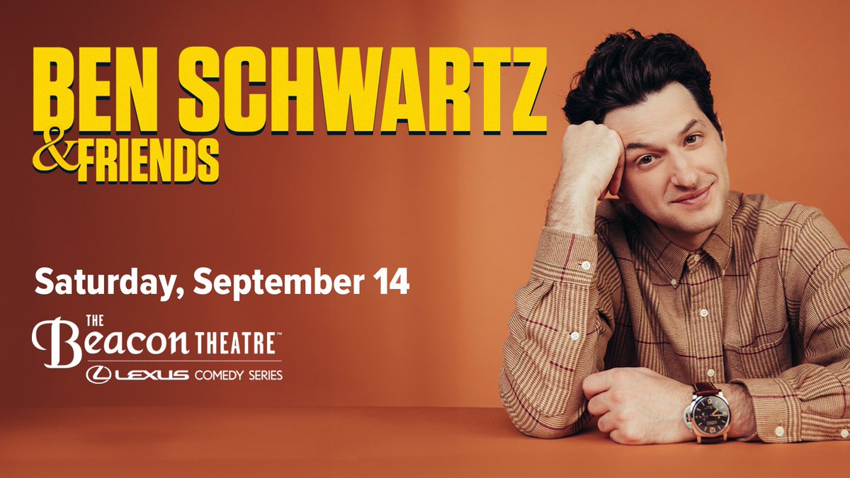Got my #BenSchwartzAndFriends at @BeaconTheatre tickets for September!!! Cannot wait to go back!!! @rejectedjokes NEVER FAILS at giving us great laughs 👏👏👏