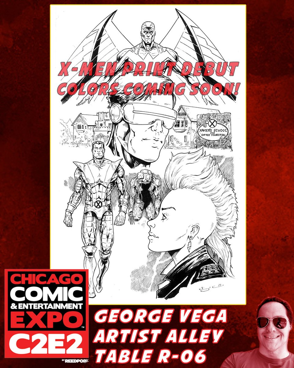 Hellooooo my Chi-town peeps! I'll be in Chicago for the C2E2! ***Get On My Commission List Now*** Artist Alley R-06 #c2e2 #xmen #xmen97 #comiccon #comissionsopen