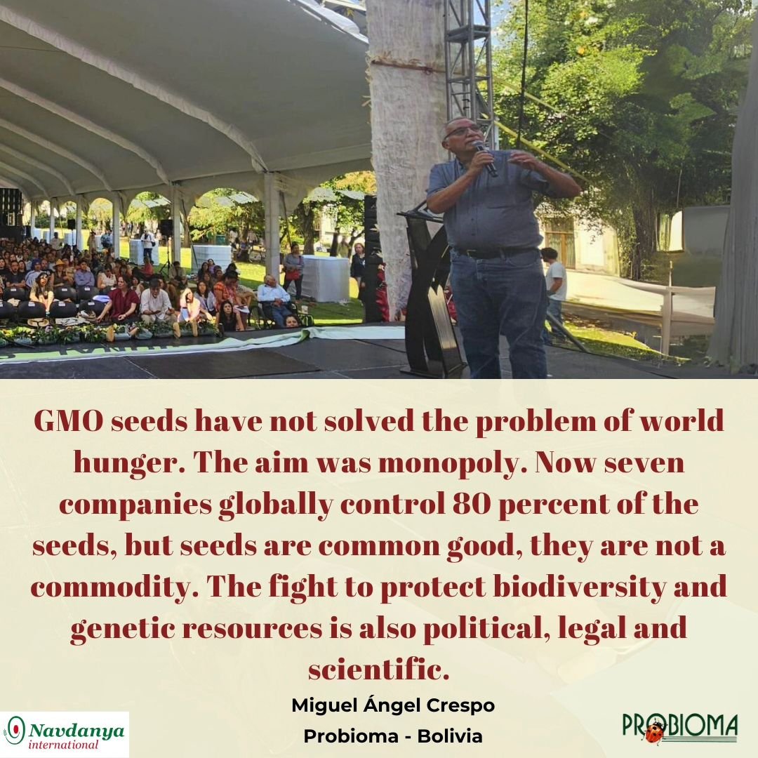 #BioImperialism, driven by intellectual property rights and #GMO technologies, undermines #SeedSovereignty, particularly in centers of origin. It transforms seeds from a commons to a commodity controlled by agribusiness corporations @probioma