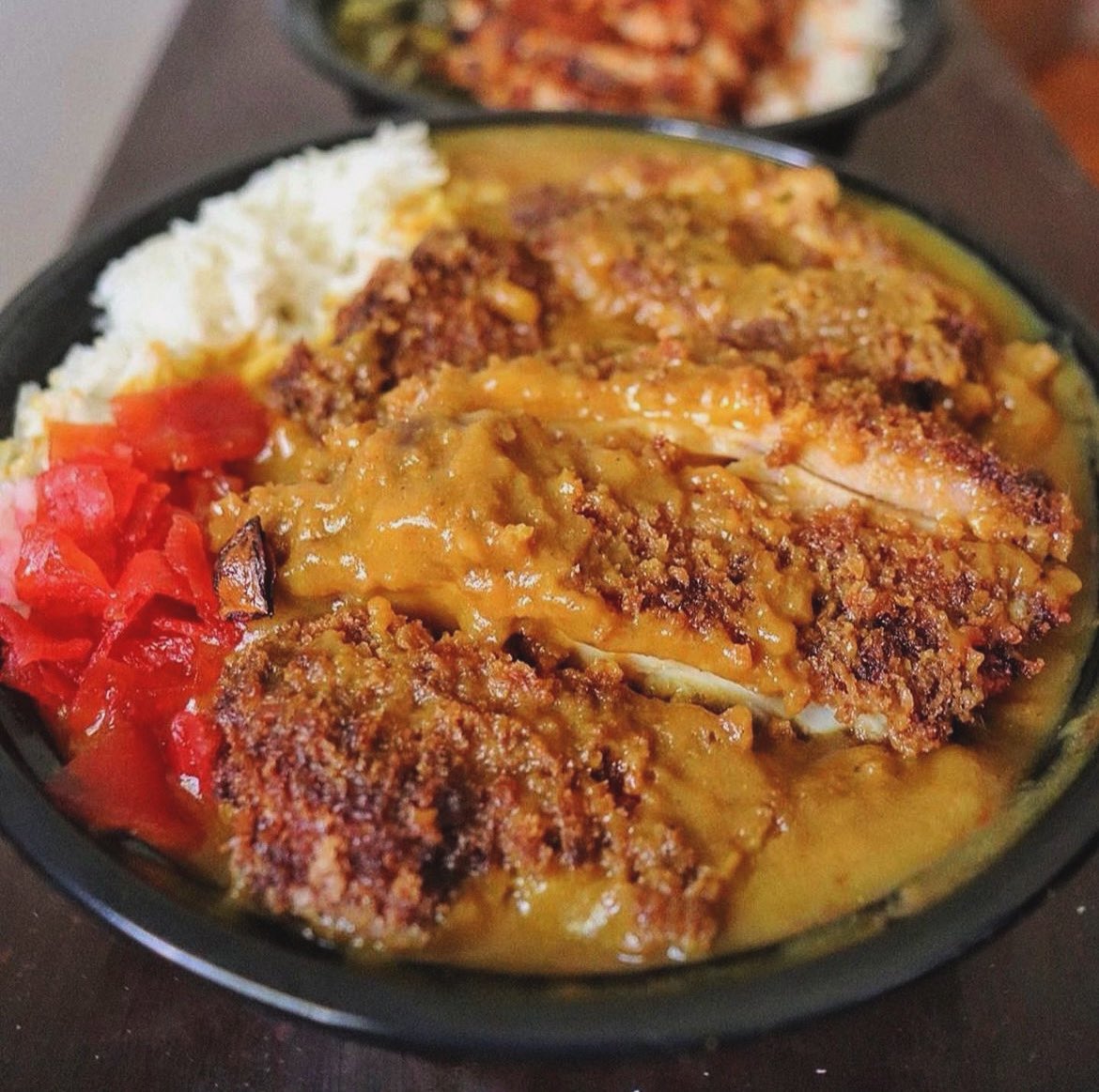 balokitchen's tweet photo. Curry rice 🤤🤤🤤

#Repost @hypefoodies 🫶🫶🫶
•  •  •
We ordered our Curry Katsu “Hot Level 4” and almost died @balokitchen WORTH IT!!!
.
.
.
Balo Kitchen📍Annandale, VA https://t.co/0AI2ceWMET