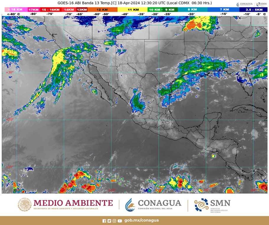 #Lluvias fuertes se pronostican para hoy jueves, en #Coahuila, #Hidalgo, #NuevoLeón, #Puebla, #SanLuisPotosí y #Tamaulipas. Más información en: gob.mx/conagua/prensa…
