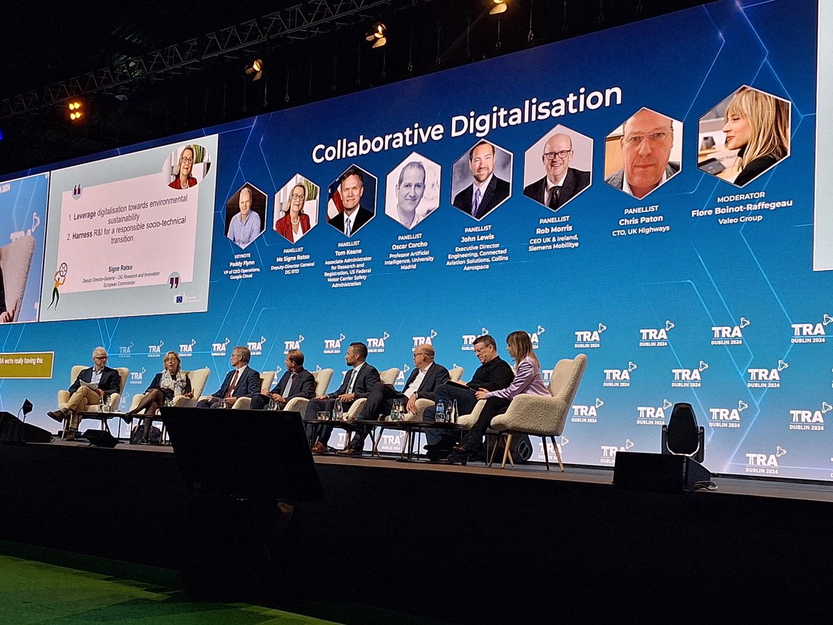 Collaborative Digitalisation Plenary Session #TRA2024