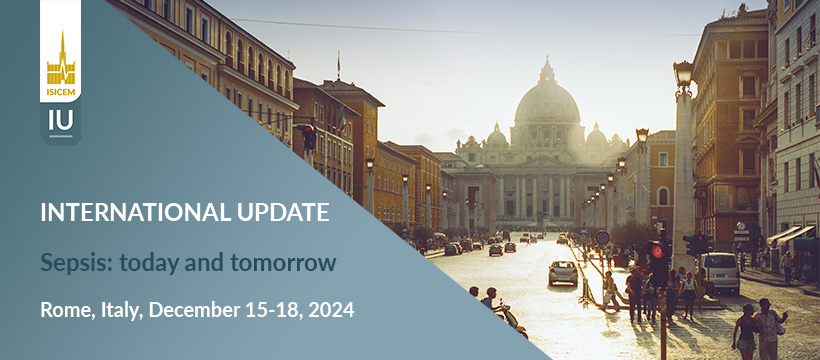 Join us in Rome for the International Update meeting on '#𝐒𝐞𝐩𝐬𝐢𝐬: 𝐓𝐨𝐝𝐚𝐲 𝐚𝐧𝐝 𝐓𝐨𝐦𝐨𝐫𝐫𝐨𝐰' from Dec 8-11. Explore current sepsis management, discuss challenges, and brainstorm future strategies. Interested? Discover more now! 👉 isicem.org/Rome/?registra…