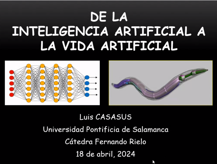 JORNADA DE LA CÁTEDRA #FernandoRielo "INTELIGENCIA ARTIFICIAL. ESPERANZAS E INCERTIDUMBRES" desde la <a href="/upsa/">UPSA</a>