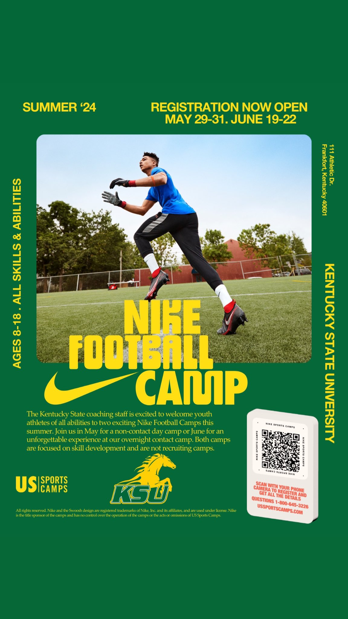 Felton Huggins Jr. on X: &ldquo;@ussportscamps Nike Camp #s are growing 