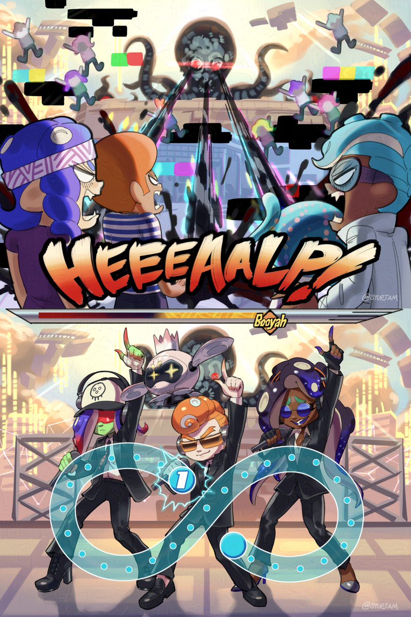 stupjam's tweet photo. There it is... Eight! I'm feeling your vibe!
Agents are... GO!!
#splatoon3 #elitebeatagents https://t.co/unPQtbD3d1