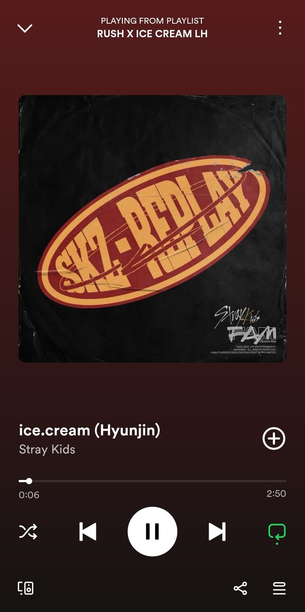 There's a 24 hour Rush Remix x ice.cream streaming party currently going on. Please join if you can! 🔗 ren.fm/R57miPWBjEa21Q… #Hyunjin #현진 #ヒョンジン