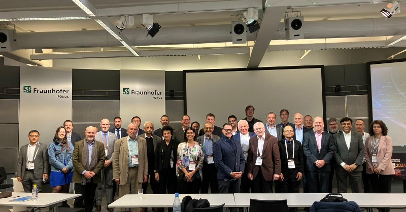 Thank you to all the speakers, sponsors & delegates who have made the #WWRFHuddle 2024 in Berlin a success! We hope to see you again next year. @WWRF @fraunhoferfokus @bnetza @Huawei @shure @USGSA @RohdeSchwarz 6G Platform Germany, ITU-APT Foundation of India @ForumEurope