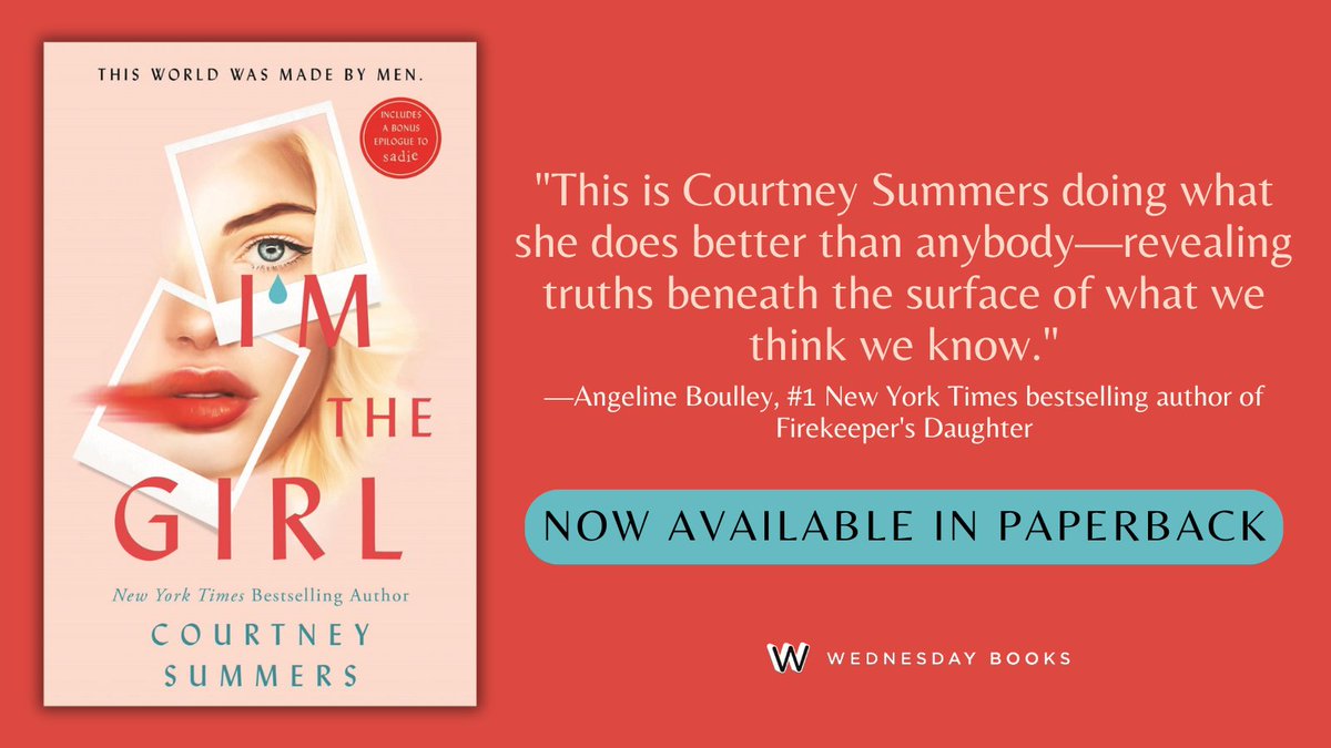 Now available in paperback, Courtney Summers' I'M THE GIRL includes an exclusive short story epilogue to Courtney Summers's breakout thriller, Sadie. Order your copy now! read.macmillan.com/lp/im-the-girl…