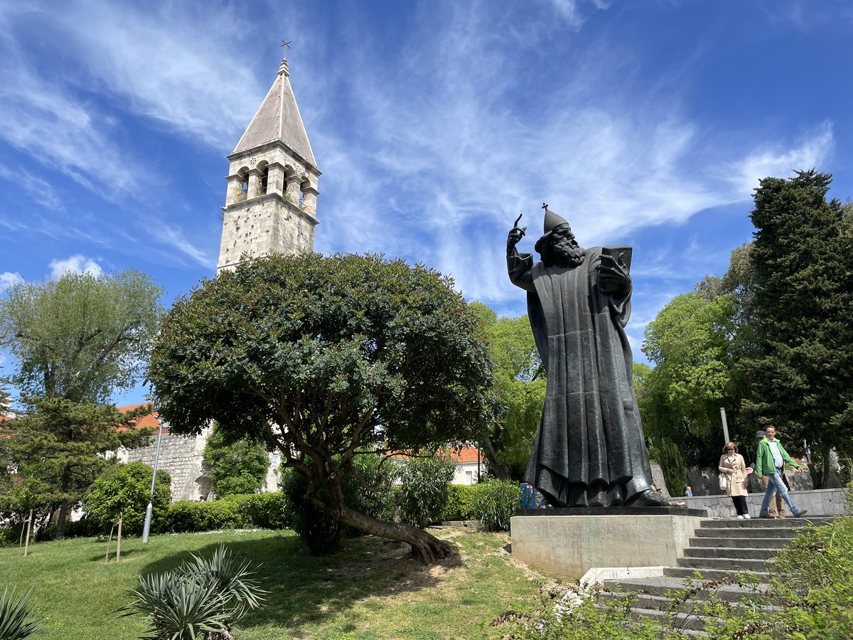 MikeGastin's tweet photo. Have spent the last two days in Croatia—Dubrovnik and Split. I’m struck by how proud the people are of their country and their culture, and how even younger people see the value in protecting it. They’re happy to share it, but not relinquish it. It’s encouraging. https://t.co/48HLvZ9krb