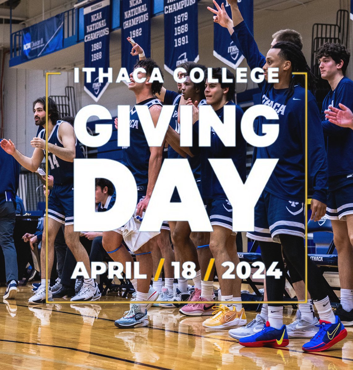 Giving Day is here! Check the link in our bio to see how you can support our program! #GoBombers | #Family