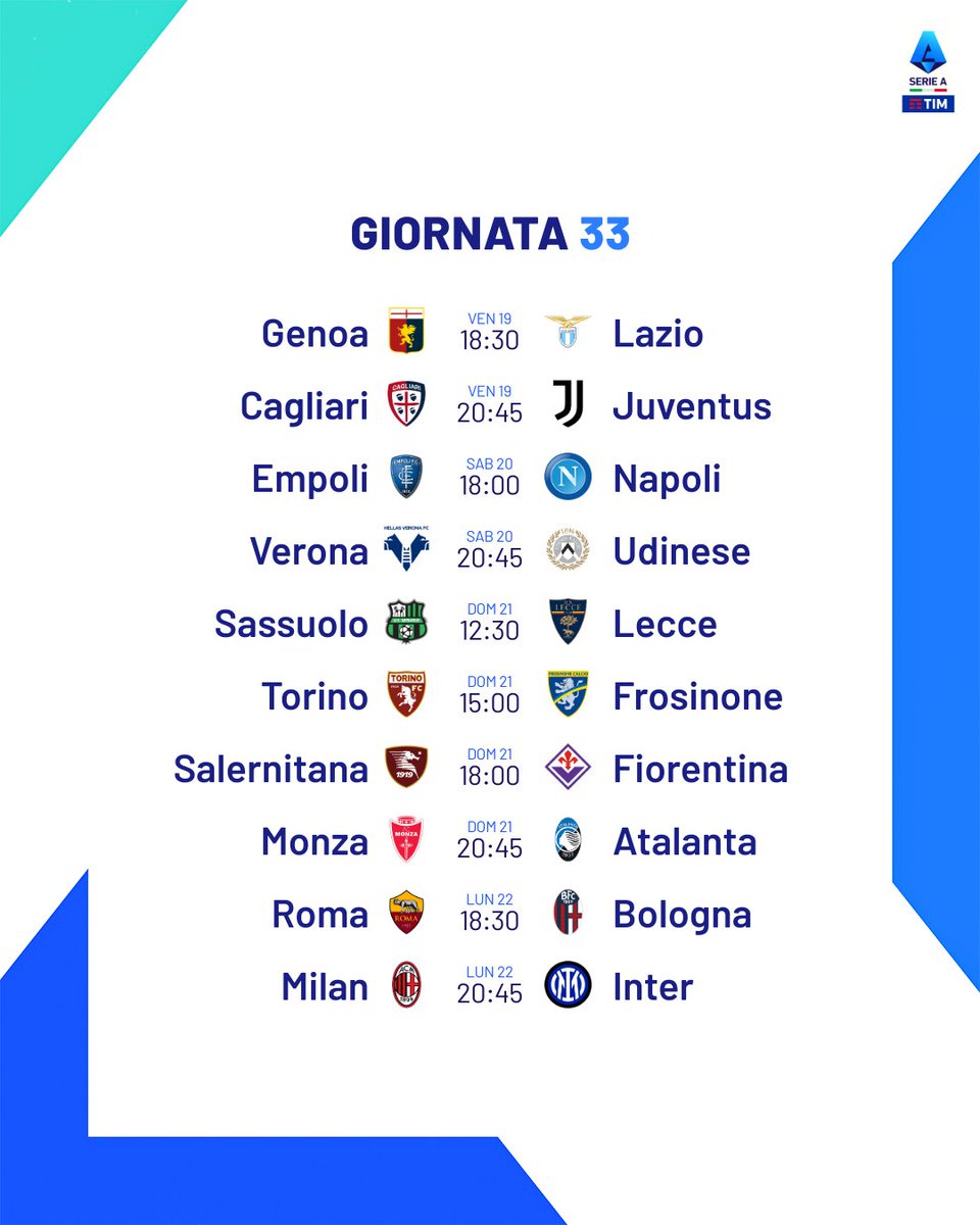 Un'altra grande giornata di #SerieATIM è alle porte 🍿🔓