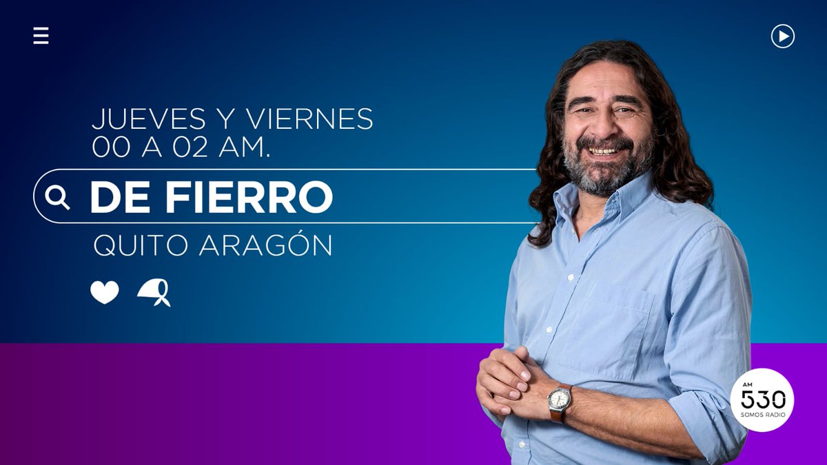 #DeFierro 📻 Ya llega De fierro, desde la 00hs 🎙 con @quitoaragon #AM530 #SomosRadio #BuscamosLaVerdadSiempre