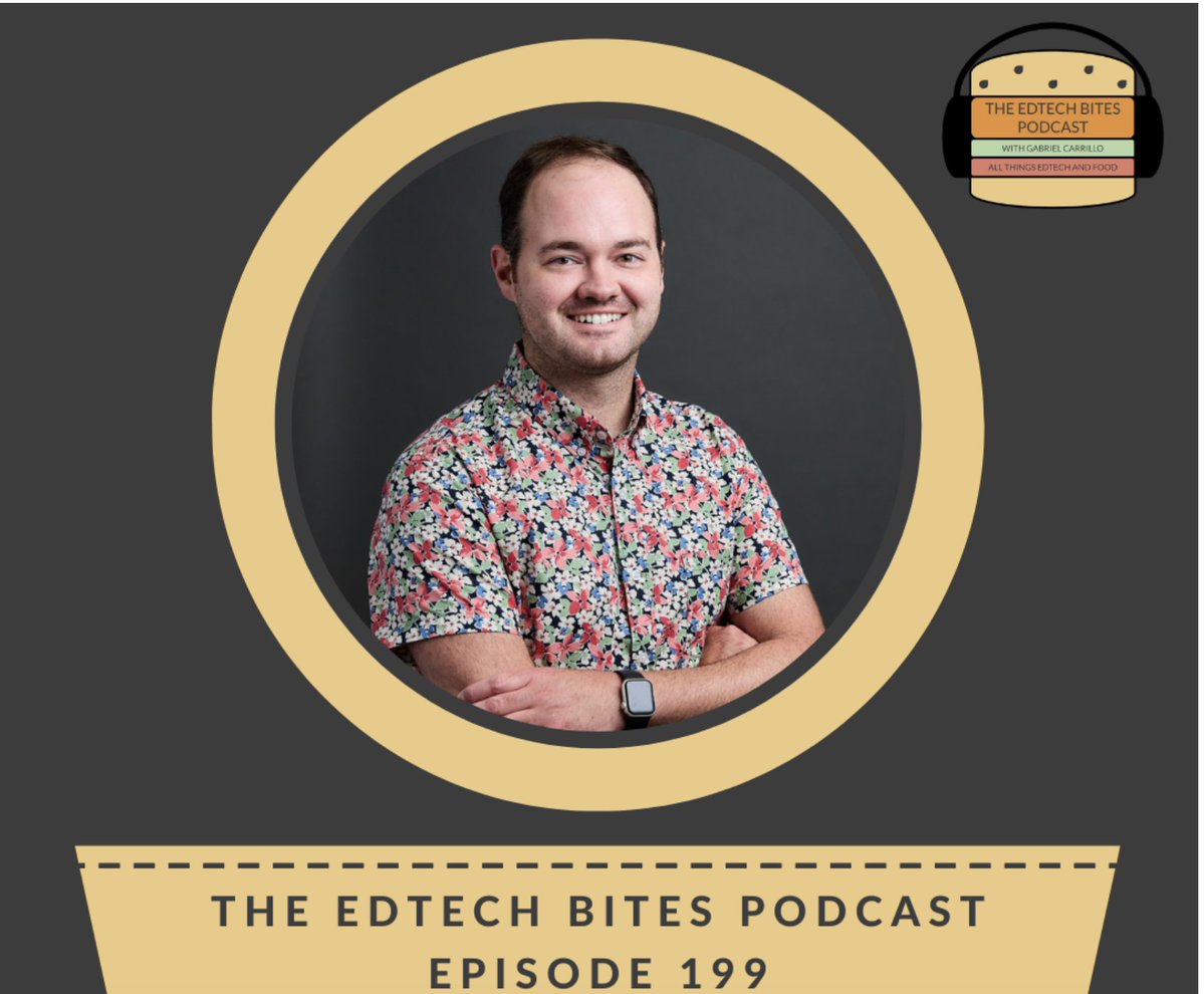 I always get inspired (and hungry) listening to @EdTechBites podcast Check out how churros and AI changed his work when he talked with @nicholsandime! Have a listen: edtechbites.com/2024/04/12/ep-… #edtech #podcast #education @MatthewXJoseph @coachthomastech @SMILELearning