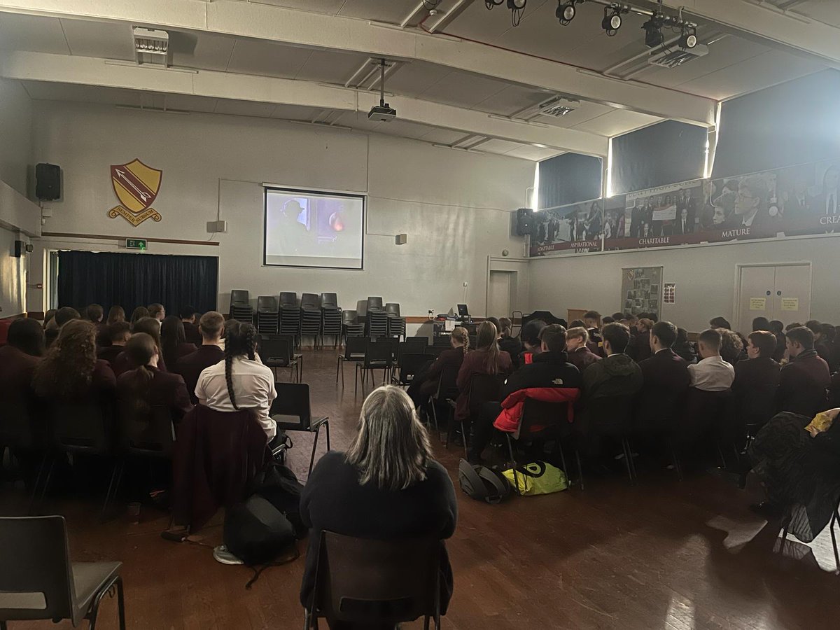 Our screening of An Inspector Calls for Year 11 has begun!