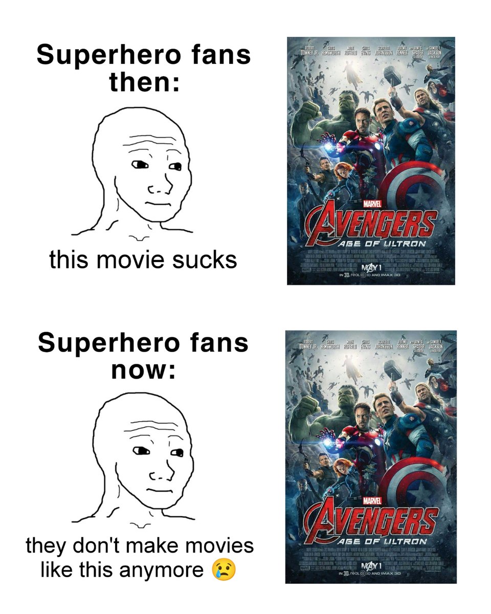 The endless cycle of superhero movie fans