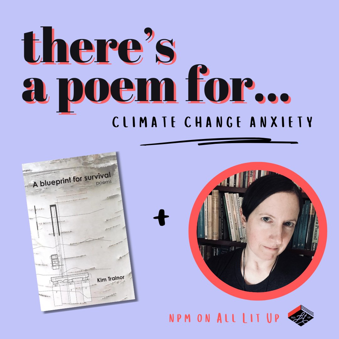 'We spread a blanket in the shade of little mountain. Dried / leaves, prickles.' We chat with @whatarepoetsfor about the environment in decline, and her new collection A BLUEPRINT FOR SURVIVAL (@guernica_ed). #alupoemforthat alllitup.ca/theres-a-poem-…