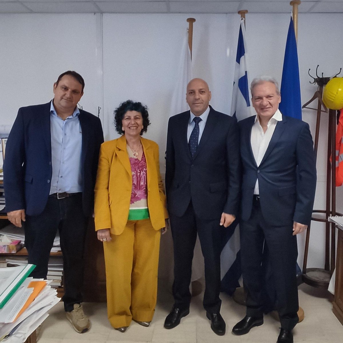 A pleasure to meet with Mayor of Iraklion Mr. Kalokairinos and his team, discussing plans of strengthening our collaboration with an MOU, aiming to fortify child protection and the promotion of children's rights in the island of Crete via a range of actions and initiatives.