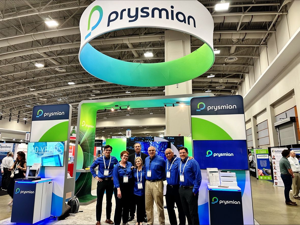 Prysmian NA is in full effect at #DataCenterWorld in Washington, DC! Come see us at booth #125 to get a hands-on look at our comprehensive solutions for sustainable, future-proof data centers, including: 👉🏻 MV & LV power cabling 👉🏻 Aluminum & copper building wire 👉🏻