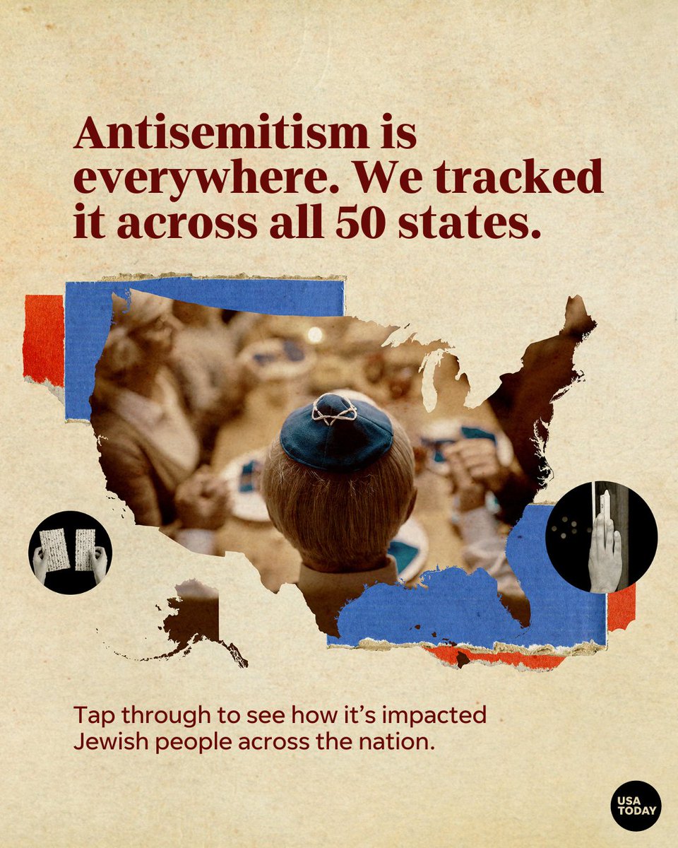 Antisemitism is on the rise. Some places you feel that, Jews in America say, some places you don’t. Here's what Jews, famous and not, had to say about it: bit.ly/3W2n44M