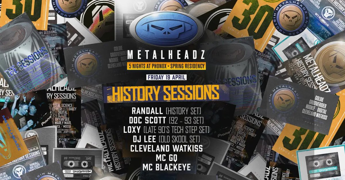 19.04.24 : London. #Headz Going all the way back!