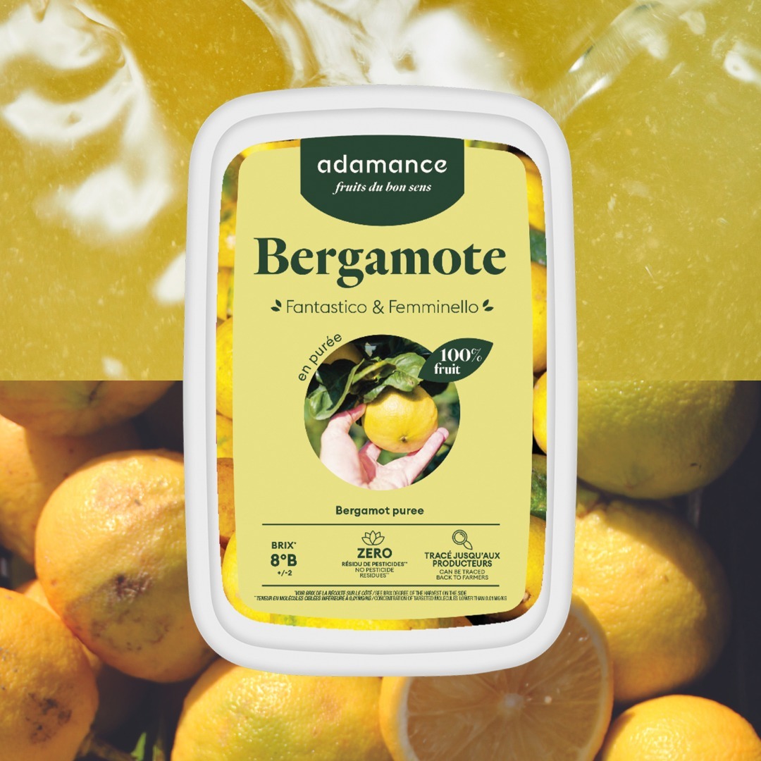 A Purée you can't get enough of... Adamance Bergamot Purée 🍋 Refreshing and zesty, Adamance bergamots are cultivated using agro-ecological methods in the province of Reggio Calabria. Available to order here > bit.ly/3IN586B