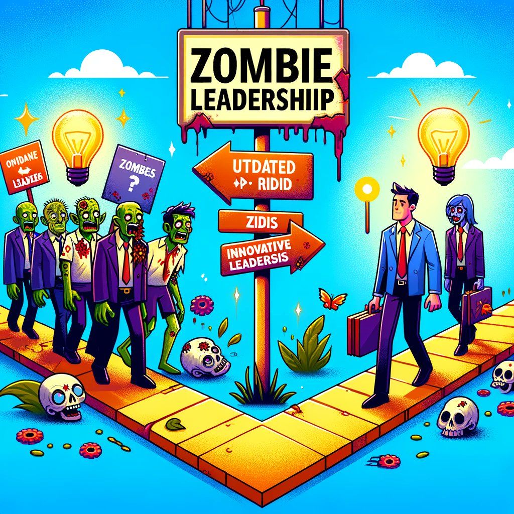 🧟‍♂️ Day 4 of our #ZombieLeadership series is here! Today, we're debunking the myth: Is there a universal set of actions for successful leadership? Spoiler: There isn't. 🚫📘 Leadership evolves just as we do. #LeadershipMyths