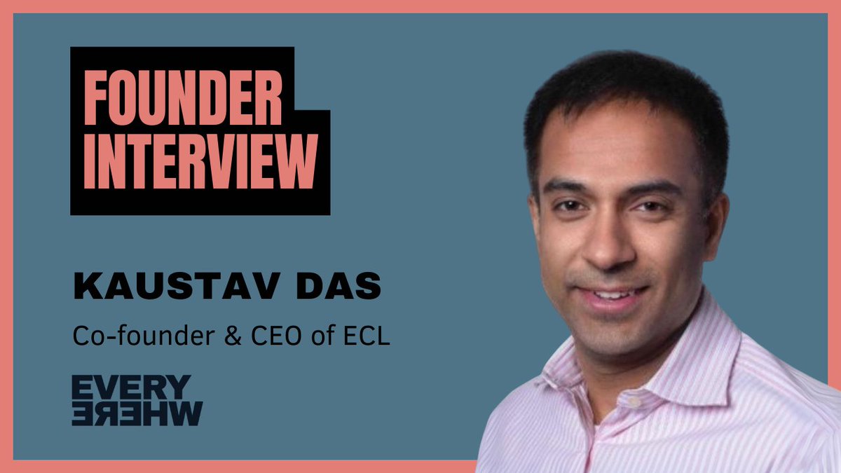 Watch Kaustav Das' founder interview on YouTube! Kaustav is the co-founder & CEO of ecaplabs.com. They provide #capital in a fast, seamless and cost-effective manner to #SaaS Businesses. 👉🏾Join us & subscribe: youtu.be/-QcIeq4ZhHY