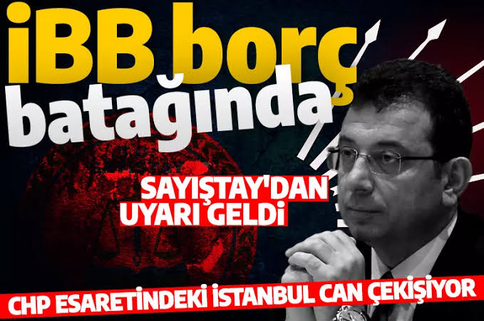 🔴 DUYDUNUZ MU??? İstanbul Büyükşehir Belediye meclisinde, Ekrem İmamoğlu'nun öncülüğünde CHP'li meclis üyelerinin oylarıyla, 5 milyar 200 milyonluk borçlanma talebi meclisten geçerek kabul edildi... İBB borç batağına batmaya devam ediyor...