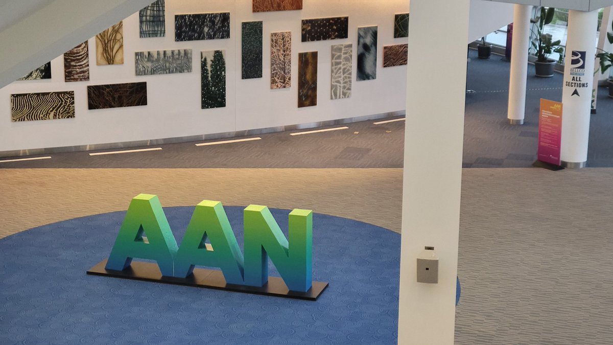 Last day at the #AANAM. 
#AAN2024 
@AANmember 

@NMNH 
@NMuseMed21 
@NMNeurology 
@NUMesulamCenter