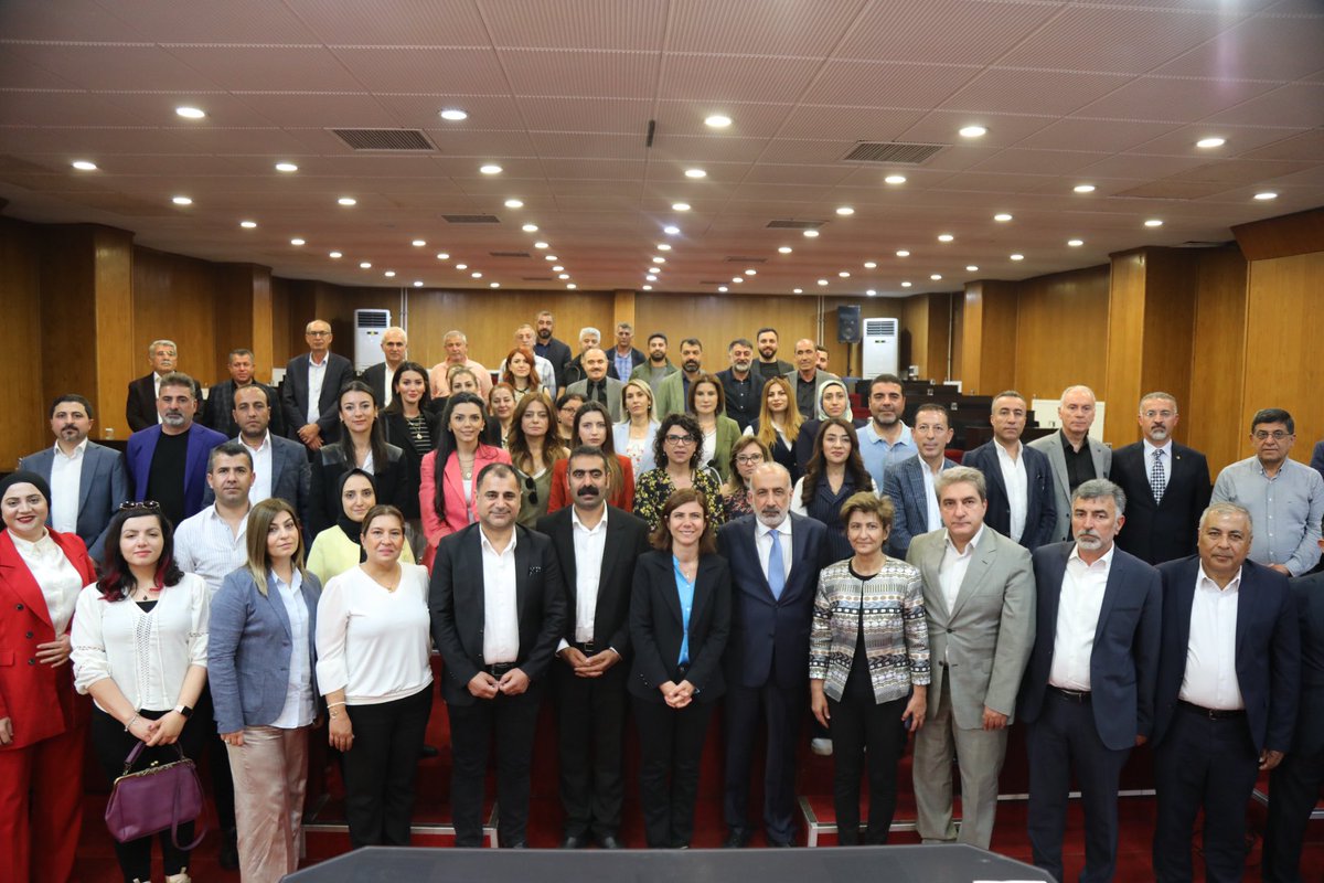 kadin_meclisi's tweet photo. DTSO İş Kadınları Meclisi, Diyarbakır Büyükşehir Belediyesi Eş Başkanlığına seçilen Serra Bucak Küçük ve Doğan Hatun’a hayırlı olsun ziyaretinde bulundu. https://t.co/nzfw3PCUVZ