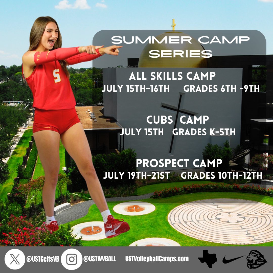 We want to spend summer with you! 🏐USTVolleyballCamps.com