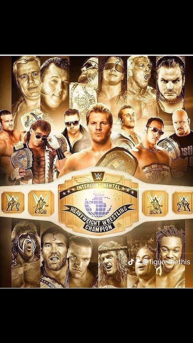 Whos your Fave Intercontinental Champion? #wrestling #champion #intercontinental #gold #title #belt #titlebelt #favorite #era #throughtheyears #foryoupage