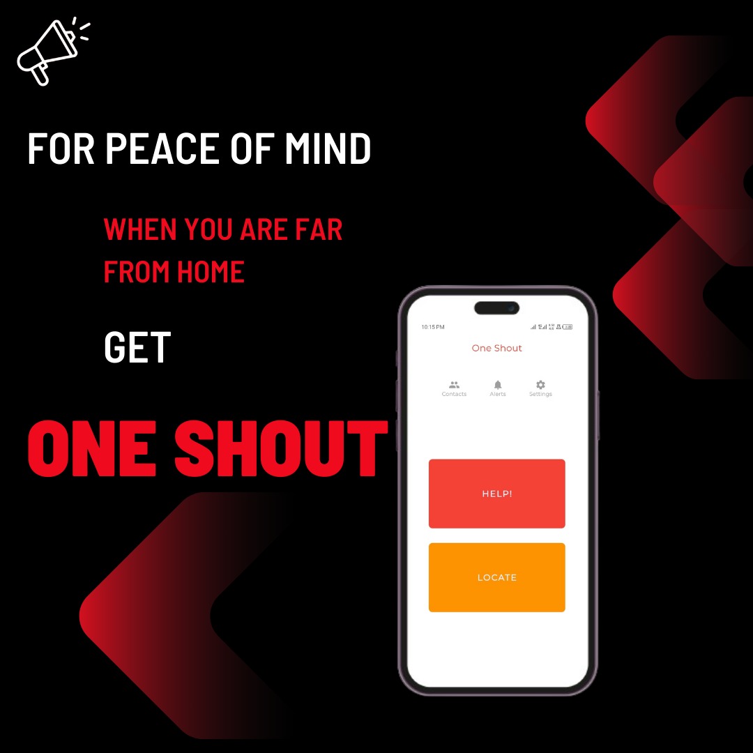 For peace of mind when you are far from home, Get One Shout.

#oneshout #safetyredefined #safetynet #emergencysolutions #safetysolutions #rescue #savingslives #explore #staysafe #africa #nigeria #worldwide #magnuskpakol