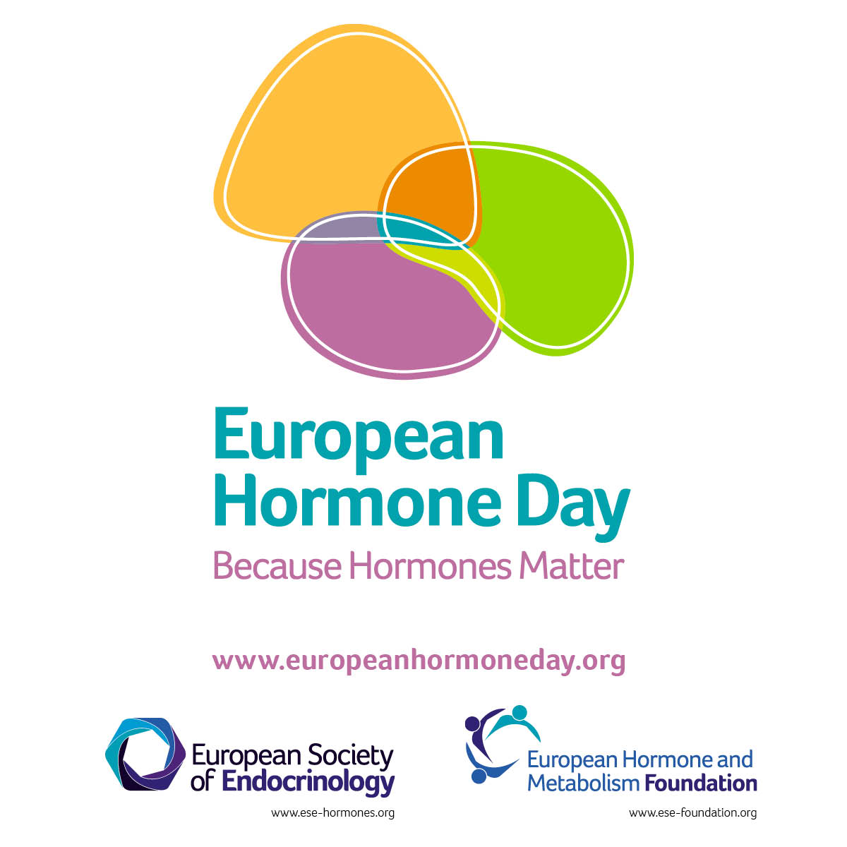 Promote endocrine health by raising awareness of #EuropeanHormoneDay 2024 on Wednesday 24 April!

This campaign aims to increase public awareness of the vital role hormones play in health and disease, #BecauseHormonesMatter.

Find out how to get involved: ow.ly/vqiy50Rj3q6