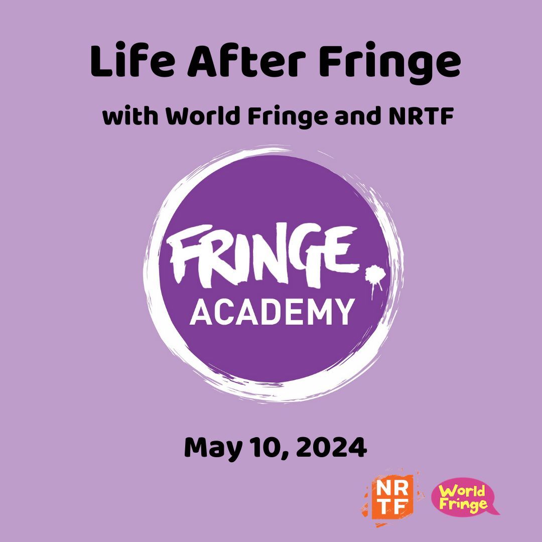 Join the team from @worldfringenet and @ruraltouring to find out what's next for you post-Fringe! 

ℹ️ More info: buff.ly/3xKX6sI