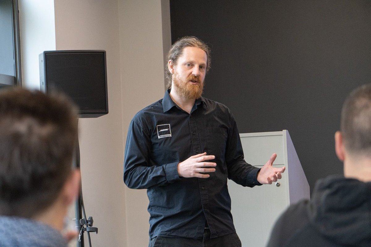 BosePro's tweet photo. We've just wrapped up an enlightening #BoseProfessional training session at @MidwichLtd  Manchester offices! 

Thanks to everyone who joined us in exploring our latest audio technologies. Stay tuned for more updates and future events! https://t.co/elWOQ1xGS8