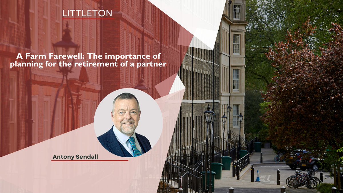 A Farm Farewell: The importance of planning for the retirement of a partner
by @Sendall   

Read the full article at the link below.
littletonchambers.com/a-farm-farewel… 

#LittletonChambers