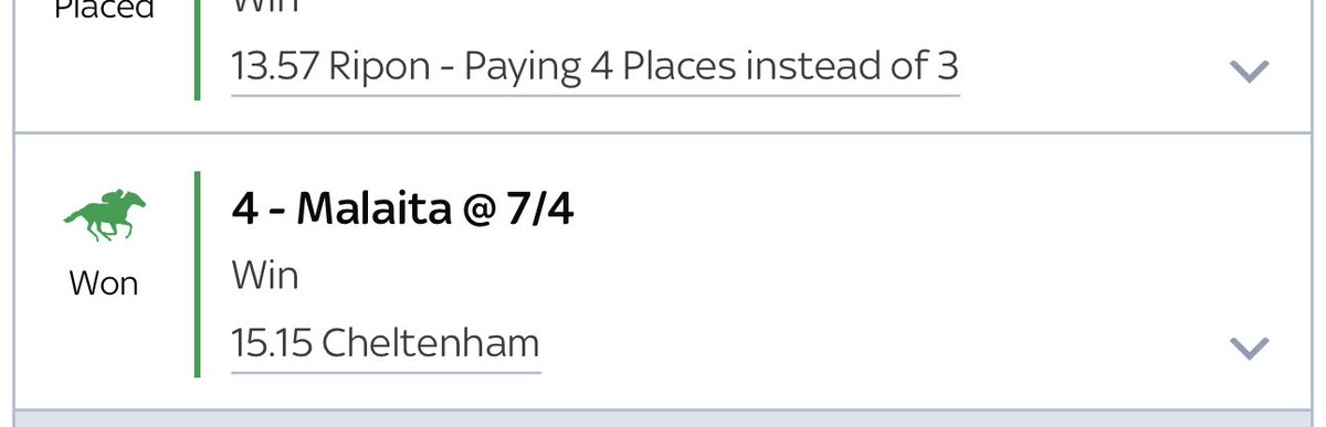 PoundTownTips's tweet photo. BOOOOOOOOM!!!! 💥✅💥✅

Malaita WINS at 7/4! 🥇💰

At last, shocking day so far…

All is not lost yet… https://t.co/EhLjQVLeLW