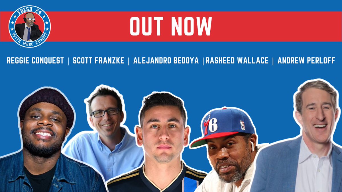 Make sure to catch up on the latest episodes of my podcast, @Fresh24Zumoff. Episodes are available here: linktr.ee/fresh24 Some fun ones w/Reggie Conquest, Scott Franzke, @AleBedoya17, Rasheed Wallace, @andrewperloff + MORE! Stay tuned for a special episode next week...